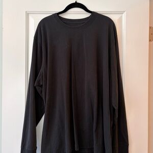 Eddie Bauer Men's Navy Blue Long Sleeve Tee